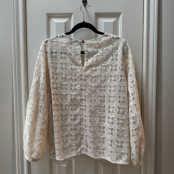 Saint + Sofia US 12 Sadie Blouse, Cream - Picture 3 of 10
